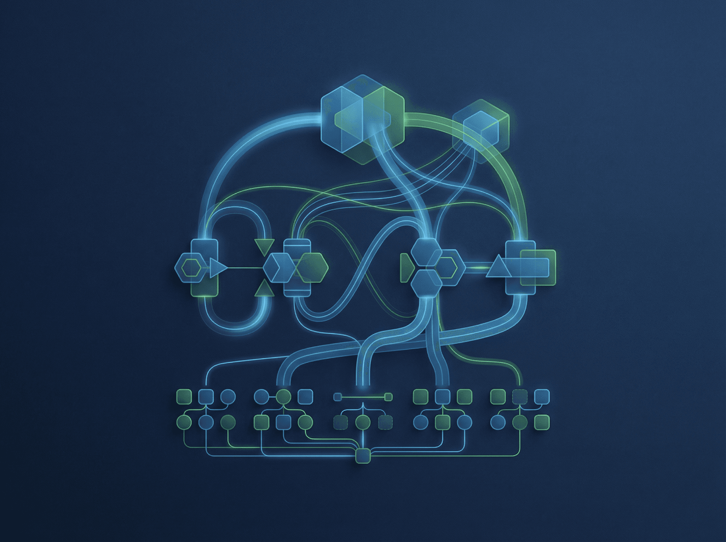 System blueprint illustration